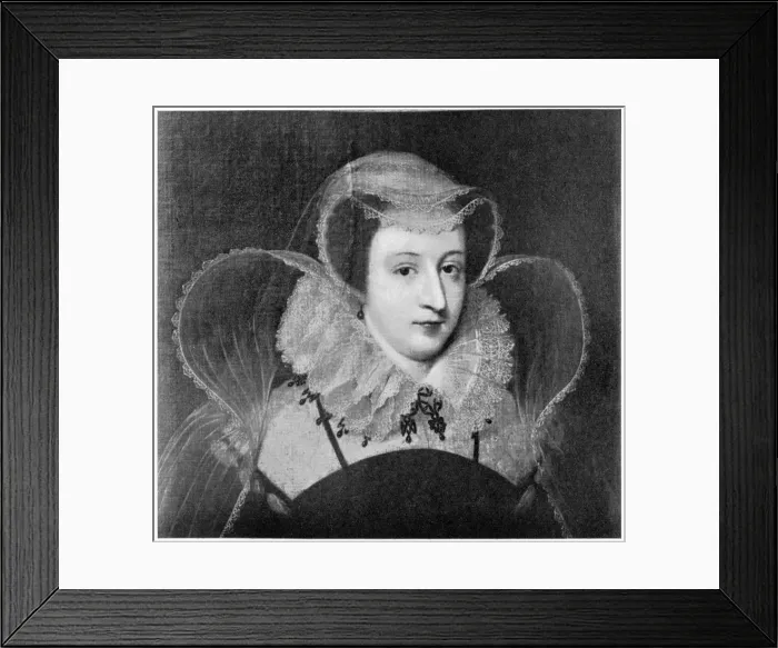 Framed Print : Mary, Queen of Scots, 1580, (1910) Framed Print : Mary, Queen of Scots, 1580, (1910)