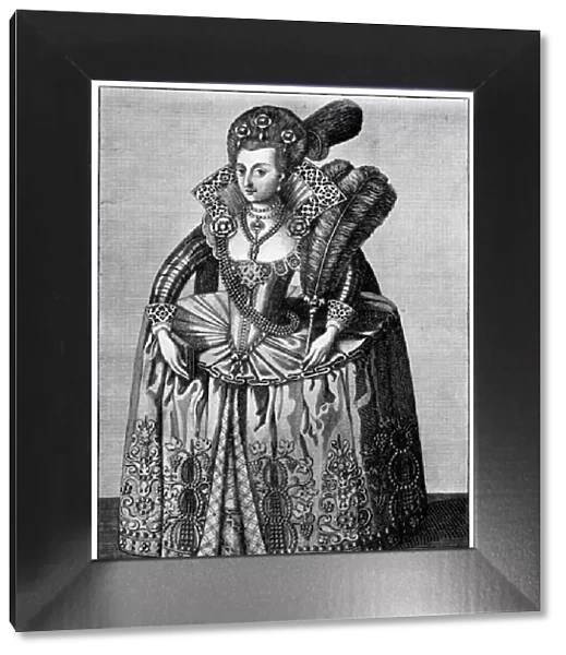 Anne of Denmark, early 17th century, (1910)