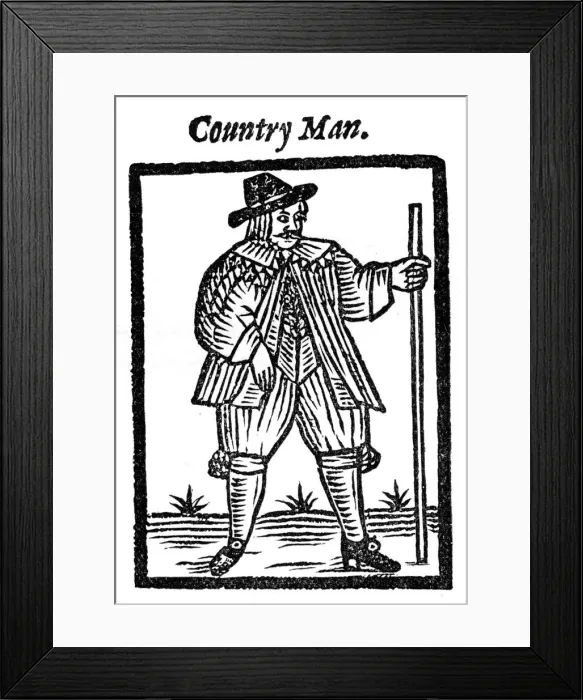 Framed Print : Countryman, 1641, (1910) Framed Print : Countryman, 1641, (1910)