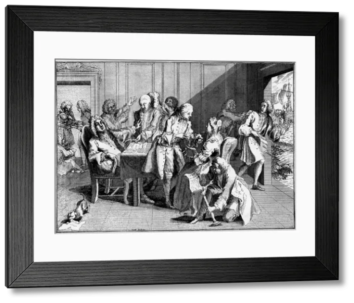 Framed Print : Satire on Walpole, 1738, (1910) Framed Print : Satire on Walpole, 1738, (1910)