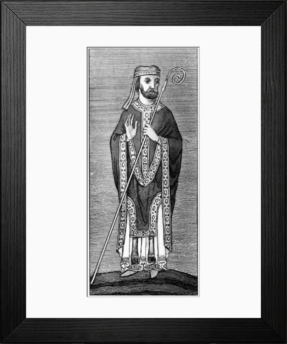 Framed Print : Development of the mitre, 1121-1161, (1910) Framed Print : Development of the mitre, 1121-1161, (1910)