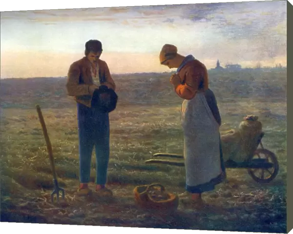 The Angelus, 1857-1859, (1912). Artist: Jean Francois Millet