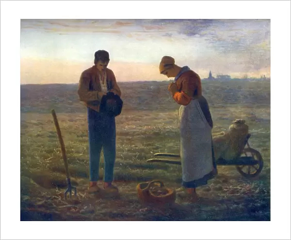 The Angelus, 1857-1859, (1912). Artist: Jean Francois Millet