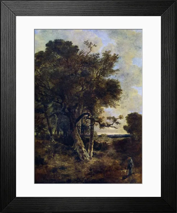 Framed Print : On the Skirts of the Forest, c1788-1821, (1912). Artist: John Crome Framed Print : On the Skirts of the Forest, c1788-1821, (1912). Artist: John Crome