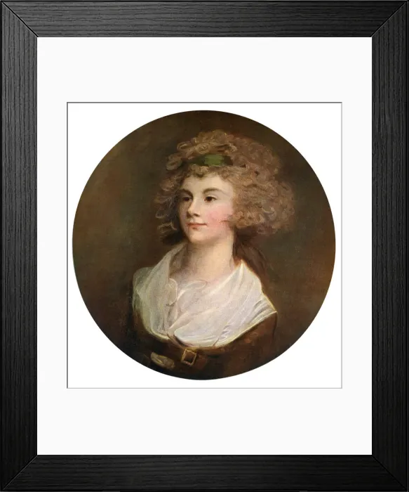 Framed Print : Parsons Daughter, 1770, (1912). Artist: George Romney Framed Print : Parsons Daughter, 1770, (1912). Artist: George Romney