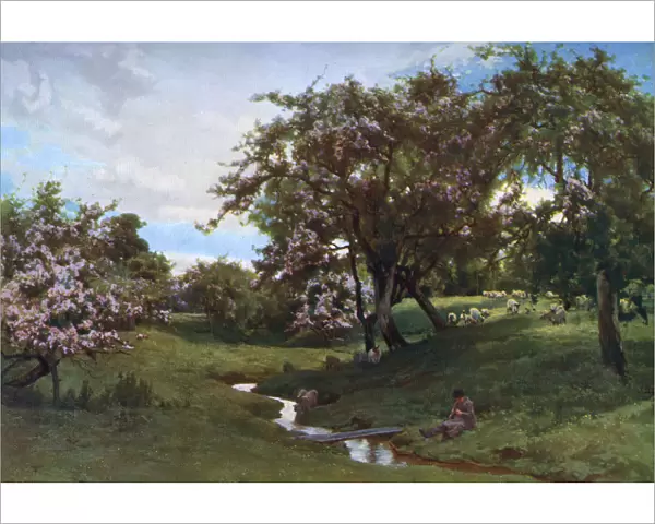 `When Nature Painted all Things Gay, 1887, (1912). Artist: Alfred William Parsons