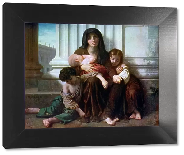 Charity or The Indigent Family, 1865, (1912). Artist: William-Adolphe Bouguereau