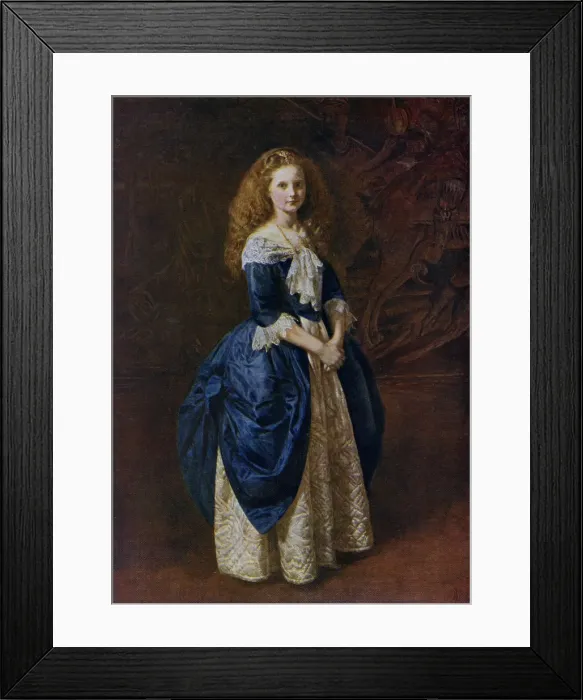 Framed Print : My Great Grandmother, 1865, (1912). Artist: James Archer Framed Print : My Great Grandmother, 1865, (1912). Artist: James Archer