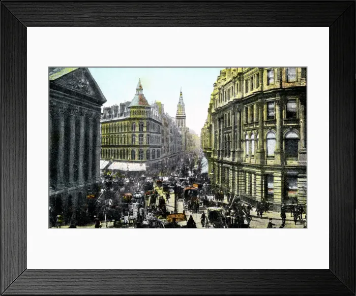 Framed Print : Mansion House and Cheapside, London, early 20th century Framed Print : Mansion House and Cheapside, London, early 20th century