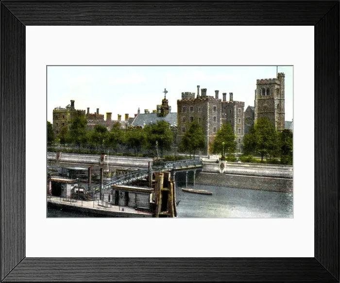 Framed Print : Lambeth Palace, London, 20th century Framed Print : Lambeth Palace, London, 20th century