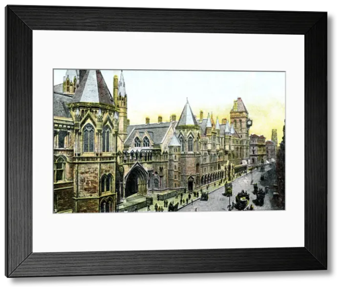 Framed Print : Law Courts, London, 20th Century Framed Print : Law Courts, London, 20th Century