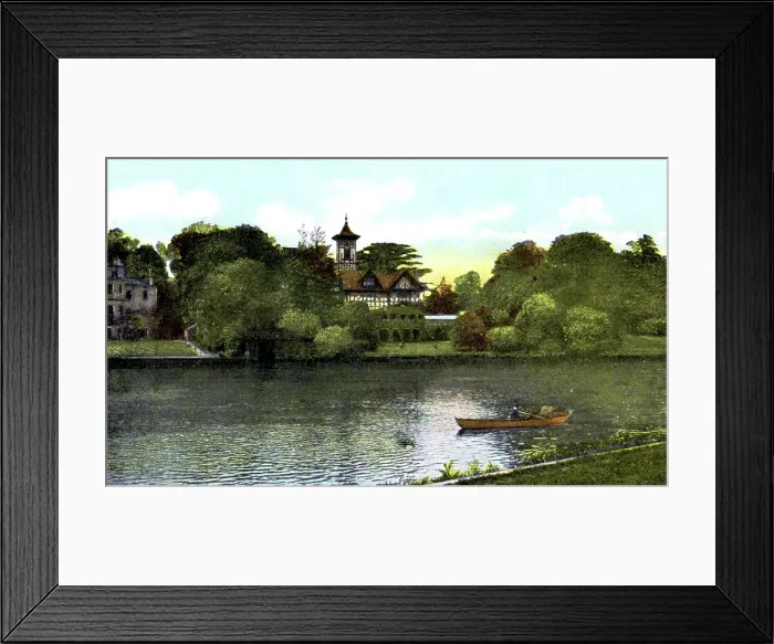Framed Print : Popes Villa, Twickenham, London, 20th Century Framed Print : Popes Villa, Twickenham, London, 20th Century