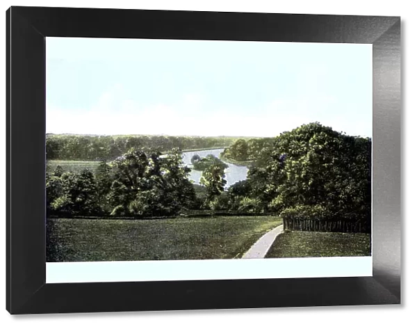View of the Thames From Richmond Hill, London, 20th Century