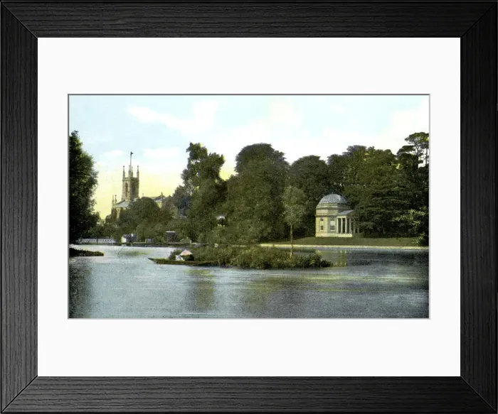 Framed Print : Garricks Villa, Richmond upon Thames, London, 20th Century Framed Print : Garricks Villa, Richmond upon Thames, London, 20th Century