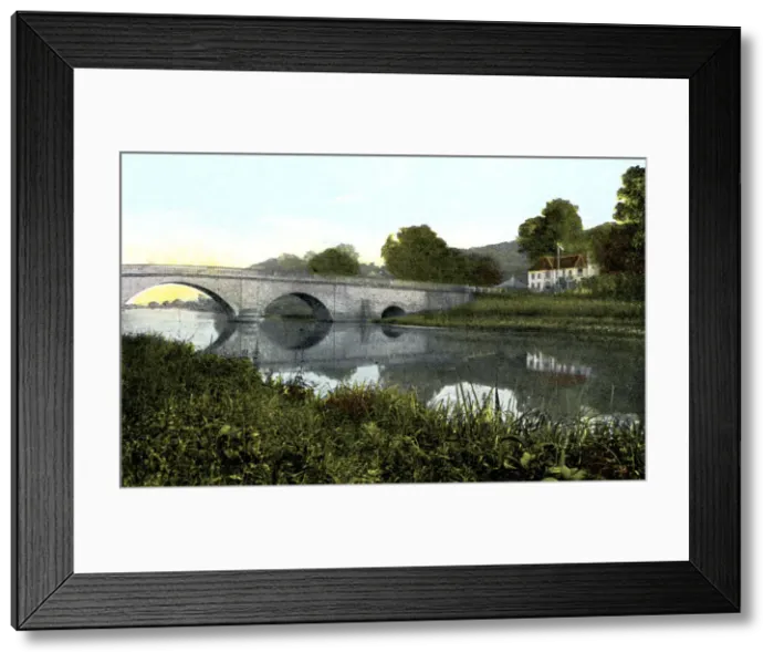 Framed Print : Shillingford Bridge, 20th Century Framed Print : Shillingford Bridge, 20th Century