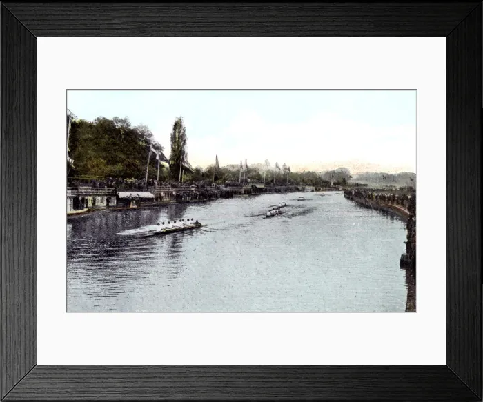Framed Print : The Oxford eights, 20th Century Framed Print : The Oxford eights, 20th Century