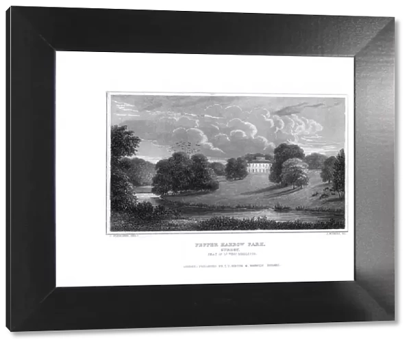 Pepper Harrow Park, near Guildford, Surrey, 1829. Artist: J Rogers