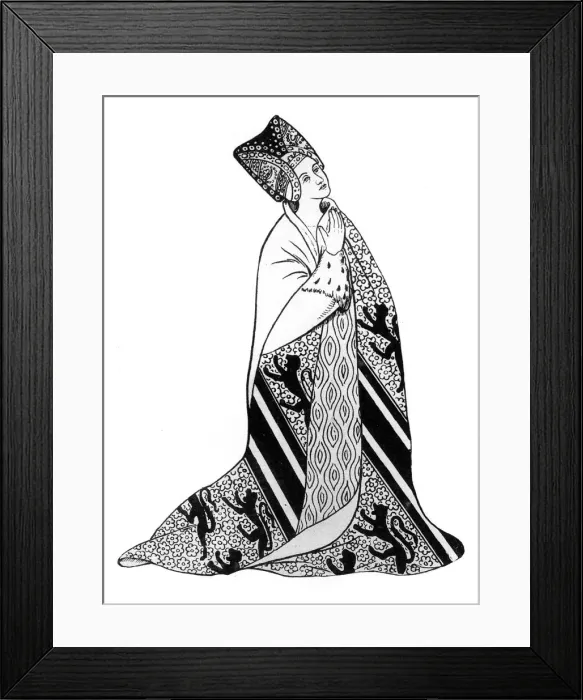 Framed Print : Lady Arderne, wife of Sir Peter Arderne, Judge and Chief Baron of the Exchequer, (1924) Framed Print : Lady Arderne, wife of Sir Peter Arderne, Judge and Chief Baron of the Exchequer, (1924)