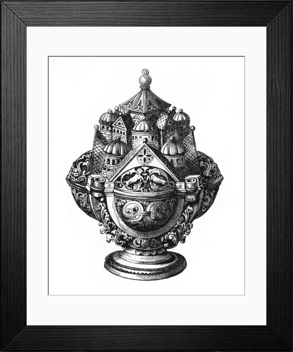 Framed Print : Censer, 11th century, (1870)