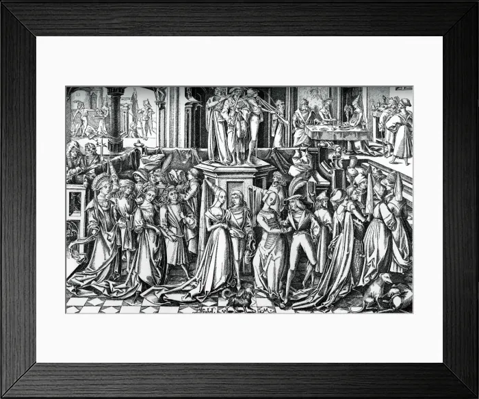 Framed Print : Herodias, c16th century, (1870) Framed Print : Herodias, c16th century, (1870)