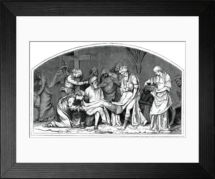 Framed Print : The Easter Sepulchre, 1554-1564, (1870) Framed Print : The Easter Sepulchre, 1554-1564, (1870)