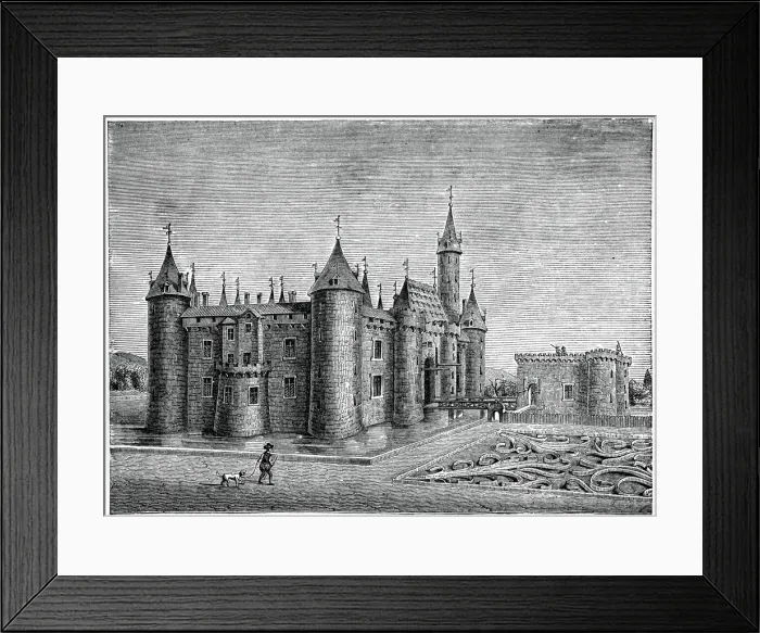 Framed Print : Castle of Marcoussis, near Rambouillet, c17th century, (1870) Framed Print : Castle of Marcoussis, near Rambouillet, c17th century, (1870)