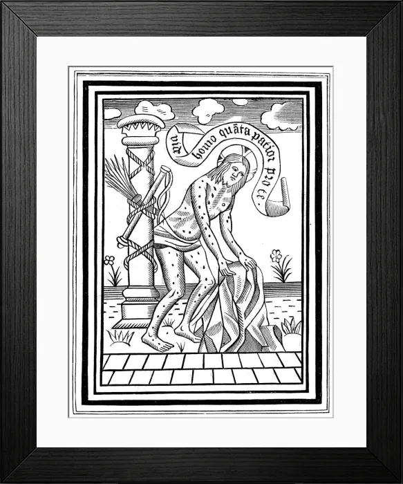 Framed Print : Jesus Christ after his Flagellation, c15th century, (1870) Framed Print : Jesus Christ after his Flagellation, c15th century, (1870)