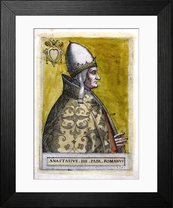 Framed Print : Pope Anastasius IV Framed Print : Pope Anastasius IV