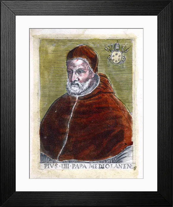Framed Print : Pope Pius IV Framed Print : Pope Pius IV