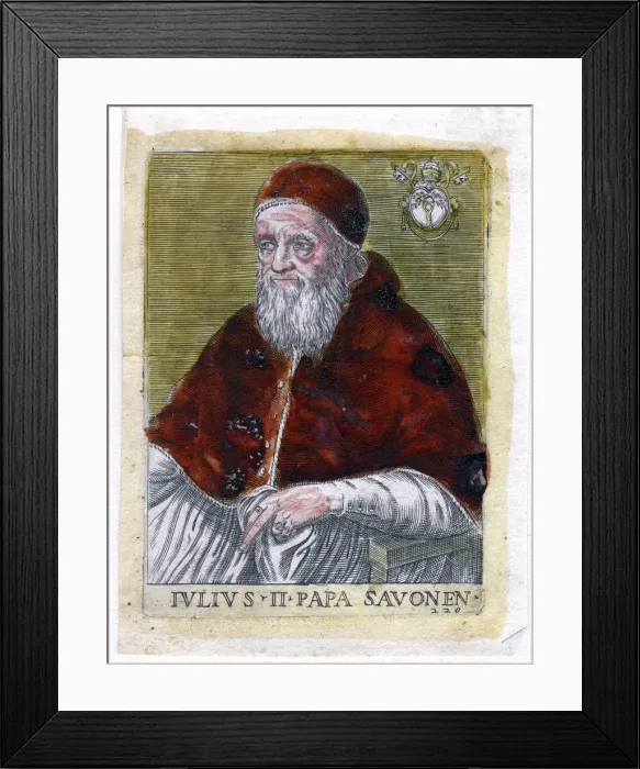 Framed Print : Pope Julius II Framed Print : Pope Julius II
