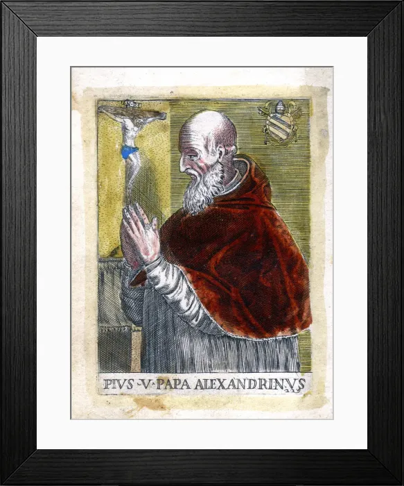 Framed Print : Pope St Pius V Framed Print : Pope St Pius V