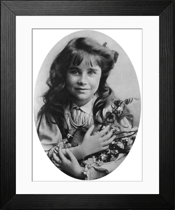 Framed Print : The Queen Mother at seven years old, 1907 (1937) Framed Print : The Queen Mother at seven years old, 1907 (1937)