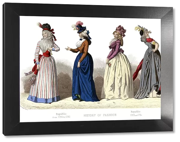 French costume: Republic, (1882)