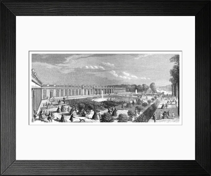 Framed Print : The Grand Trianon, (1885). Artist: Rigaud Framed Print : The Grand Trianon, (1885). Artist: Rigaud