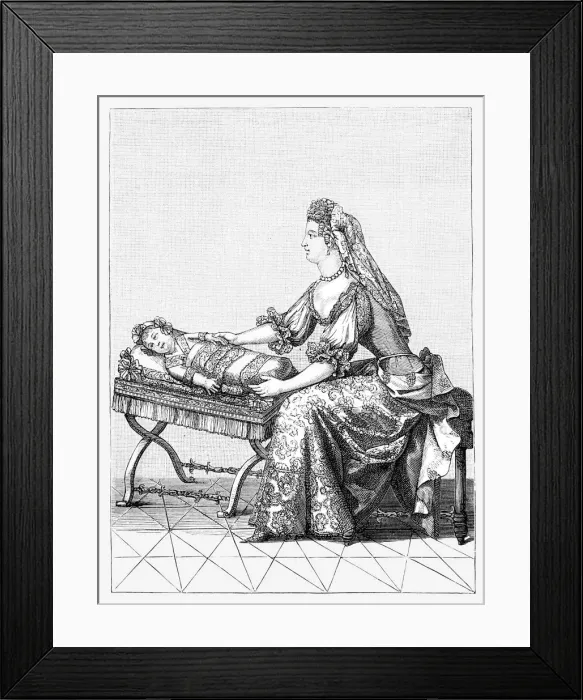 Framed Print : Waking Up The Duke Of Anjou, (1885) Framed Print : Waking Up The Duke Of Anjou, (1885)