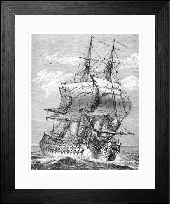 Framed Print : The Hercules, (1885) Framed Print : The Hercules, (1885)