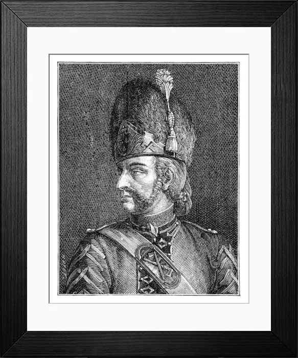 Framed Print : Bonnet Of Swiss Guard, (1885). Artist: Wille Framed Print : Bonnet Of Swiss Guard, (1885). Artist: Wille