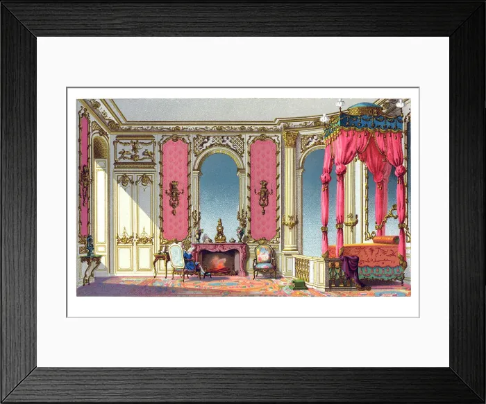 Framed Print : A Room To Sleep In, (1885). Artist: Durin Framed Print : A Room To Sleep In, (1885). Artist: Durin