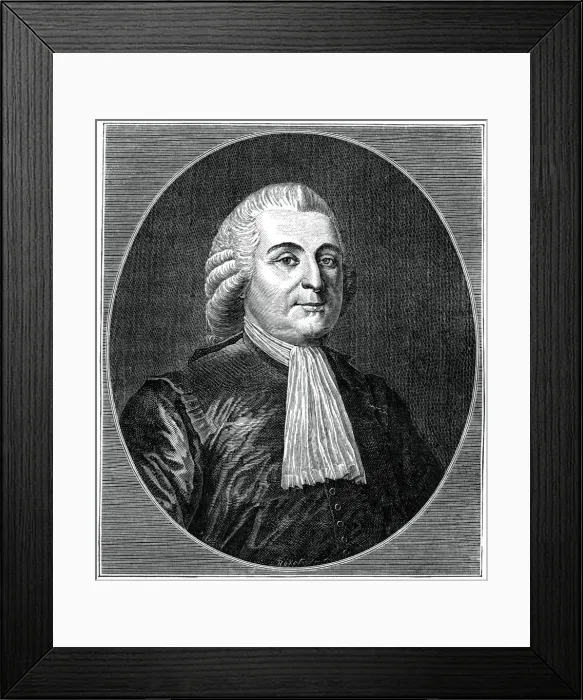 Framed Print : Jean Jacques Lenoir Laroche, (1885). Artist: Jean-Baptiste Greuze Framed Print : Jean Jacques Lenoir Laroche, (1885). Artist: Jean-Baptiste Greuze