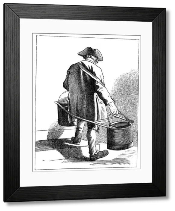 Framed Print : Water Carrier, 1737-1742. Artist: Bouchardon Framed Print : Water Carrier, 1737-1742. Artist: Bouchardon
