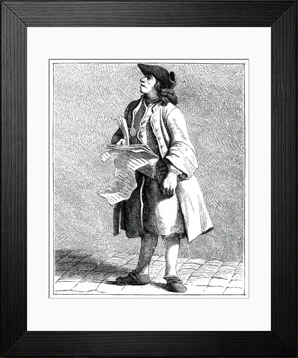 Framed Print : The list of the winners in the lottery!, 1737-1742. Artist: Bouchardon Framed Print : The list of the winners in the lottery!, 1737-1742. Artist: Bouchardon