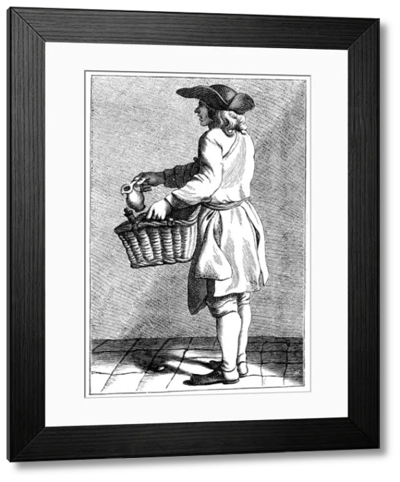 Framed Print : Good ink!, 1737-1742. Artist: Bouchardon Framed Print : Good ink!, 1737-1742. Artist: Bouchardon