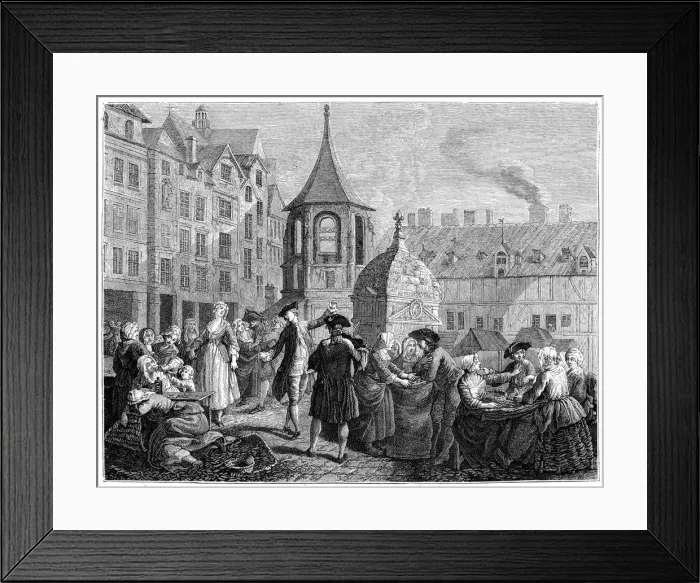 Framed Print : The Walk Of The Innocent Ones, (1885). Artist: Jeaurat Framed Print : The Walk Of The Innocent Ones, (1885). Artist: Jeaurat