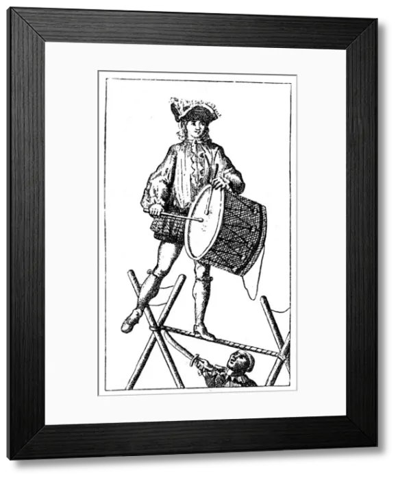 Framed Print : Acrobat Exercise, (1885) Framed Print : Acrobat Exercise, (1885)