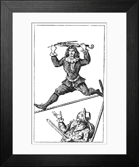 Framed Print : Acrobat Exercise, (1885) Framed Print : Acrobat Exercise, (1885)