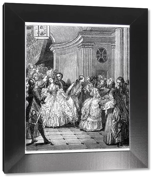 Leaving The Opera, (1885). Artist: Moreau