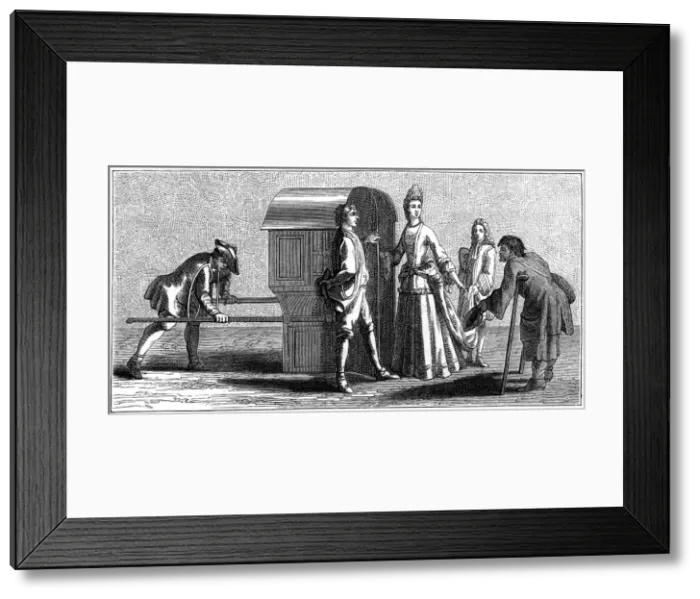 Framed Print : Woman in Costume of the Time of Louis XIV, (1885) Framed Print : Woman in Costume of the Time of Louis XIV, (1885)