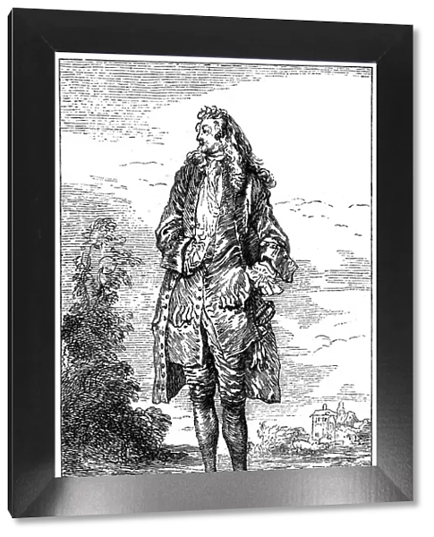Man In French Costume, (1885). Artist: Jean-Antoine Watteau