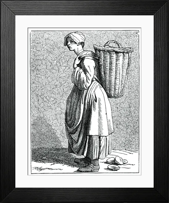 Framed Print : Oysters in the shell!, 1737-1742. Artist: Bouchardon Framed Print : Oysters in the shell!, 1737-1742. Artist: Bouchardon