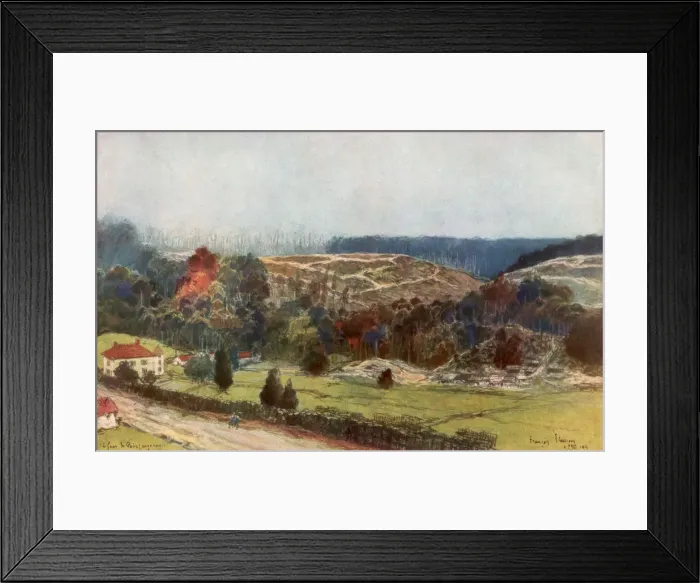 Framed Print : Le Four de Paris, France, 1915 (1926). Artist: Francois Flameng Framed Print : Le Four de Paris, France, 1915 (1926). Artist: Francois Flameng